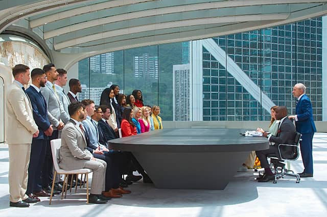 Lord Sugar meets the 20 new candidates for the first time.