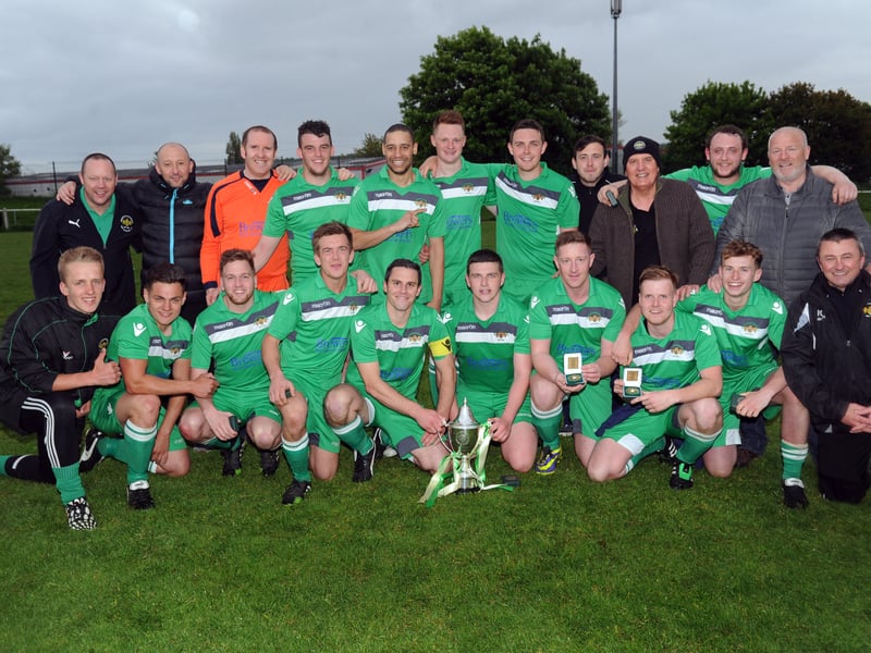 May 2016 and Beeston St Anthony's Reserves were celebrating winning Division 1 of the West Yorkshire League Alliance.