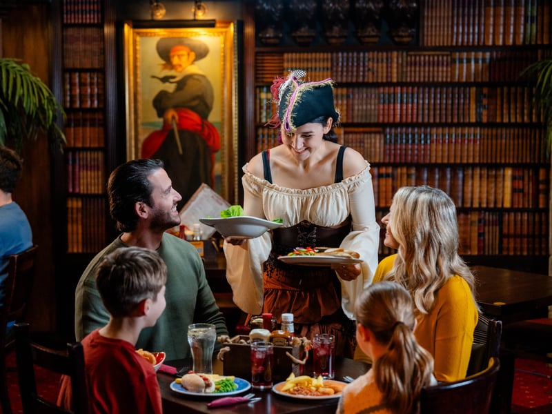 Coral Island’s pirate-themed restaurant was another suggestion for a bite to eat. “A meal in the Buccaneer Bar at Coral Island,” wrote Simon Haynes.
