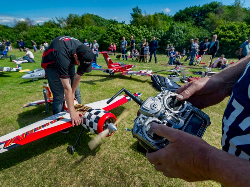 June 2026 and South Leeds Aero Modellers staged their annual  airshow at The Clearings in  Middleton Park.