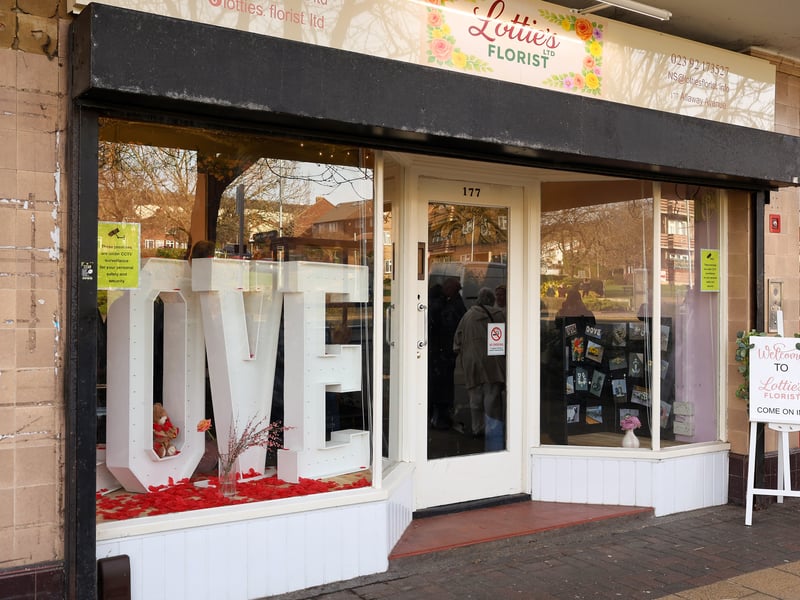 Lottie's Florist on Allaway Avenue, Paulsgrove, held its official opening on Saturday, January 24.