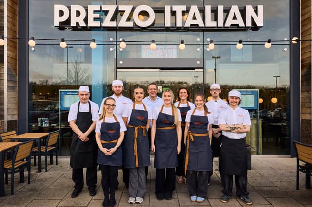 Prezzo Italian, Whiteley, has seen the new year in with a stunning new look and a refreshed menu.
Pictured: Staff members at the newly improved Prezzo in Whiteley.