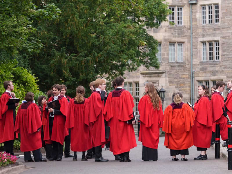 The University of St Andrews is 116th and has a total score of 60.75.