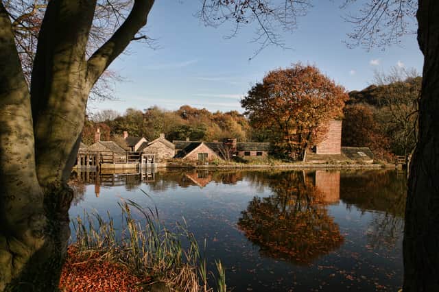Abbeydale Dam and Abbeydale Industrial Hamlet. Photo: Ian M Spooner