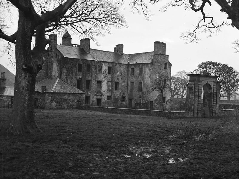 Woolmet House, which is where Danderhall Miners Welfare Club now sits, pictured in November 1954.