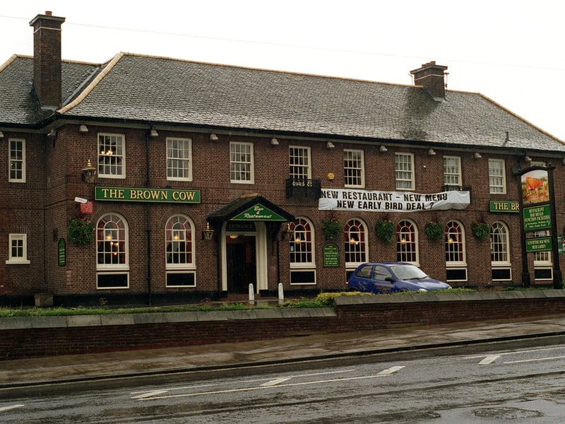 Did you enjoy a drink here back in the day? The Brown Cow pub pictured in June 1998.