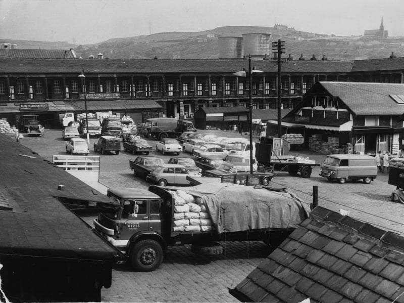 Piece Hall, Halifax, in July 1971