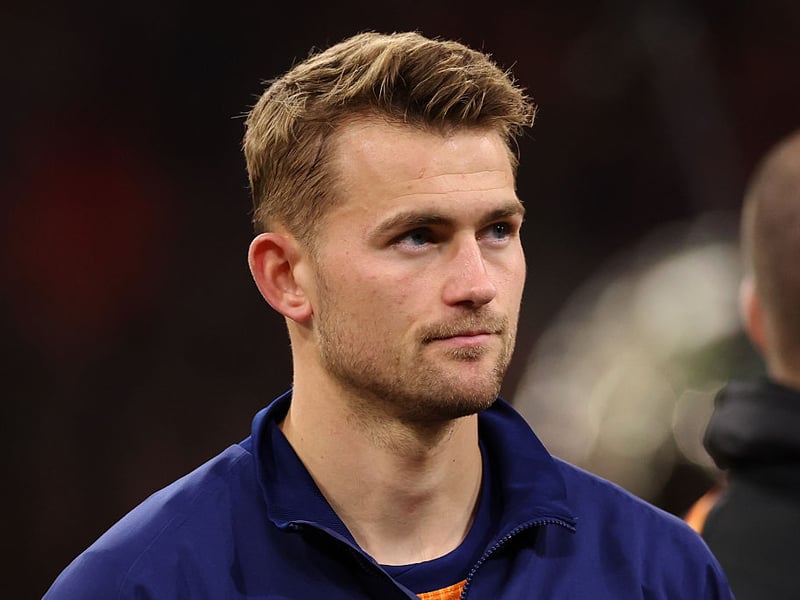 De Ligt could be the first-choice right central defender next season with Maguire's future still uncertain.
