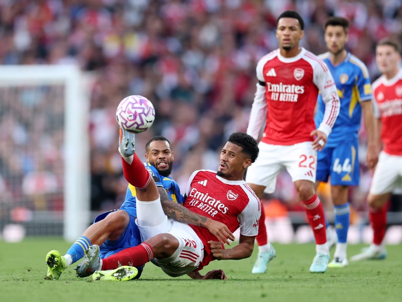 Arsenal's French international centre-back Saliba also missed the midweek Champions League clash with a niggle having also played the full match against Manchester United. He too, though, is now back in the mix for the weekend's trip to Leeds. Arteta said of Saliba and Timber: "They are okay. Obviously they have played a lot of minutes, they've been carrying a few niggles.It was a really good opportunity for us to offload them a little bit and refresh them.”