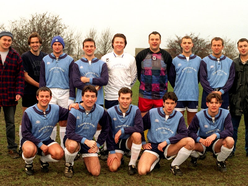 Colton Institute FC, who played in Division 1 of the Leeds Combination League, pictured in December 1995. Back row, from left, are Tristan Saxton (manager), James Russell, Paul Marietta, David Manfredini, Richard Curle, John Batty, David Black, John Dixon and Darren Graham. Front row, from left, are Mark Keedy, Austin Conway, Mike Tinsley, John Kennedy and Lee Roebuck.