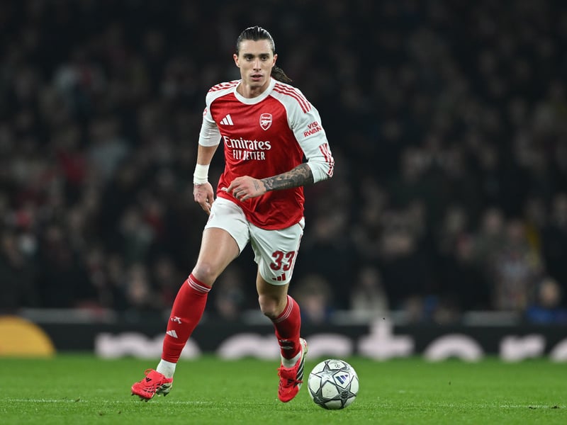 Arsenal's versatile Italian defender Calafiori had been out since just before Christmas with a muscular injury but the 23-year-old returned for Wednesday night's Champions League clash, playing the first half before being taken off. Another big Gunners boost.