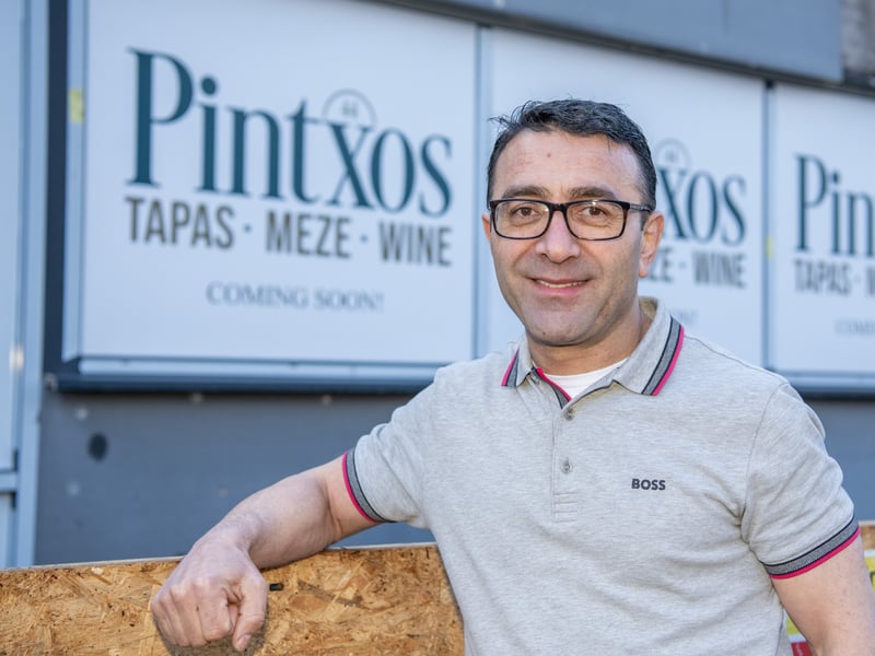 A stylish and vibrant spot that brings the spirit of the Mediterranean to Leeds. Specialising in tapas, meze, and Basque-style "pintxos," Naki Akarsu’s (pictured) kitchen is highly rated for its grilled halloumi with pomegranate and spiced lamb kofta. 🍽️ 12a Austhorpe Rd, Cross Gates, Leeds LS15 8DX