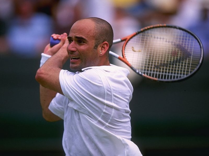 American tennis ace Andre Agassi is worth an estimated $145 million. His glittering career included eight major and an Olympic gold. He's the only man to have won the career Super Slam (the Grand Slam, the Olympic gold medal and the year-end championships).