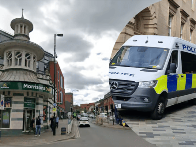 A man who was found with a knife after being arrested in London Road has been jailed.