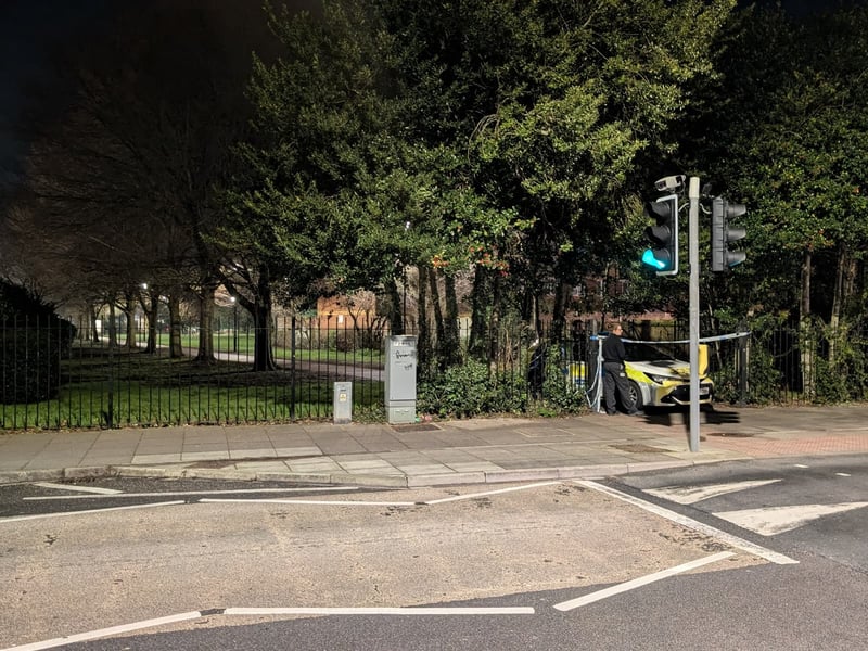 Police have put a cordon in place following an incident in the vicinity of Arundel Street Gardens, Portsmouth. 

Picture: Stu Vaizey