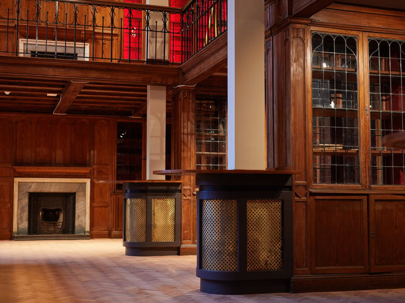 The renovated Library Bar.