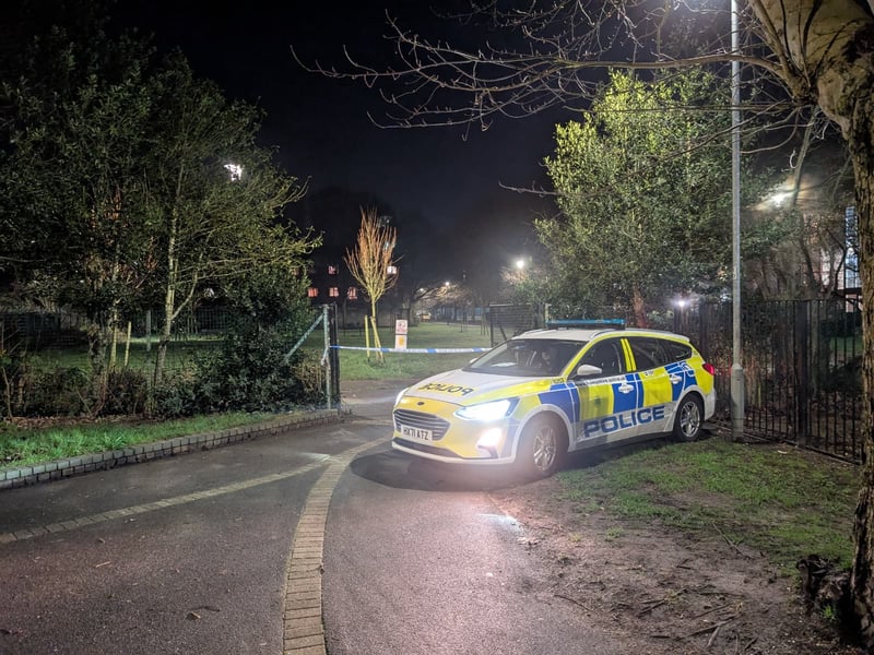 Police have put a cordon in place following an incident in the vicinity of Arundel Street Gardens, Portsmouth.
Picture: Stu Vaizey