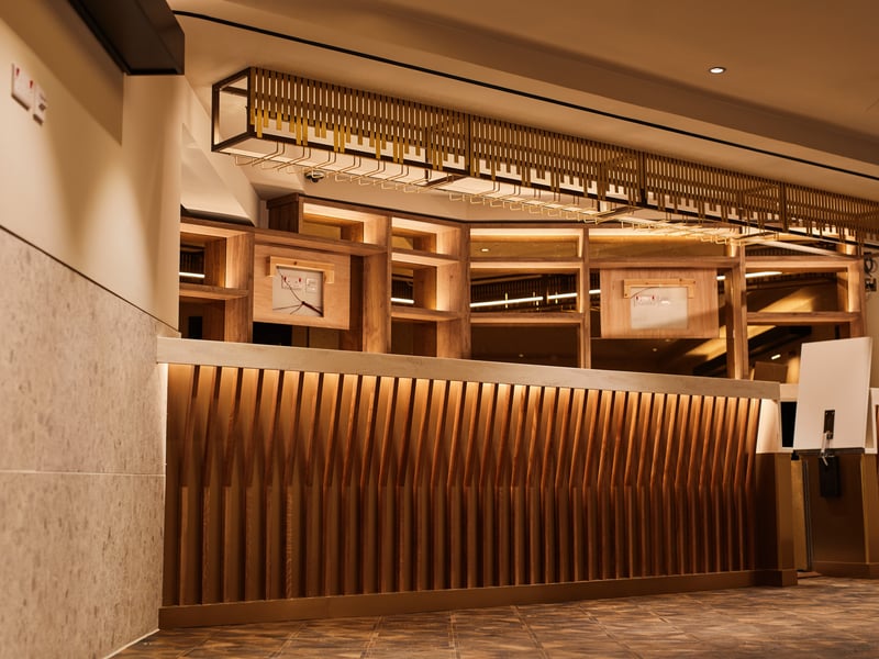 Newly fitted Loft Bar on the top floor.