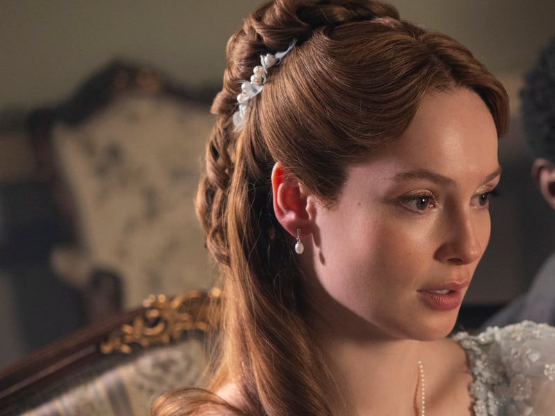 Hannah Dodd first appeared as Francesca Stirling, née Bridgerton, in season three of the Netflix series, taking over the role from Ruby Stokes. Quiet and introverted, the newlywed is settling into married life in season four. Dodd’s other roles include Enola Holmes 2, Find Me in Paris and The Road Trip.