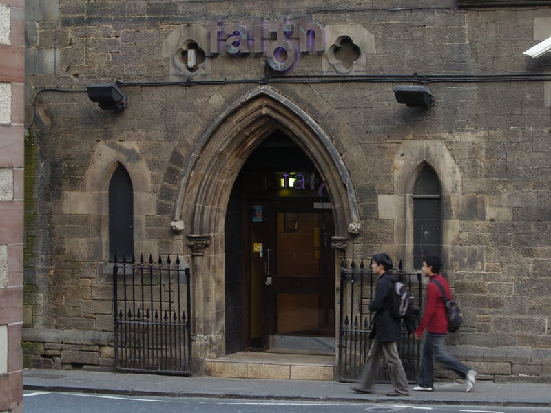 Faith nightclub, Cowgate, Edinburgh, in July 2004