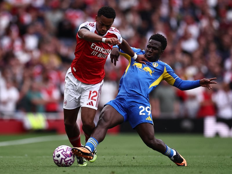 Arsenal's Dutch international full-back Timber bagged two goals and an assist in August's win against the Whites but the 24-year-old was one two Gunners ruled out of the midweek Champions League clash due to a niggle. Arteta, though, revealed at Friday morning's press conference that Timber was now okay ahead of the trip to Leeds and refreshed having been carrying niggles. A massive boost for the Gunners and one of seven men back.