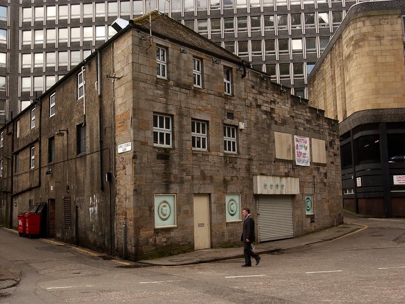Gaia nightclub on King Stables Road, Edinburgh, in 2002