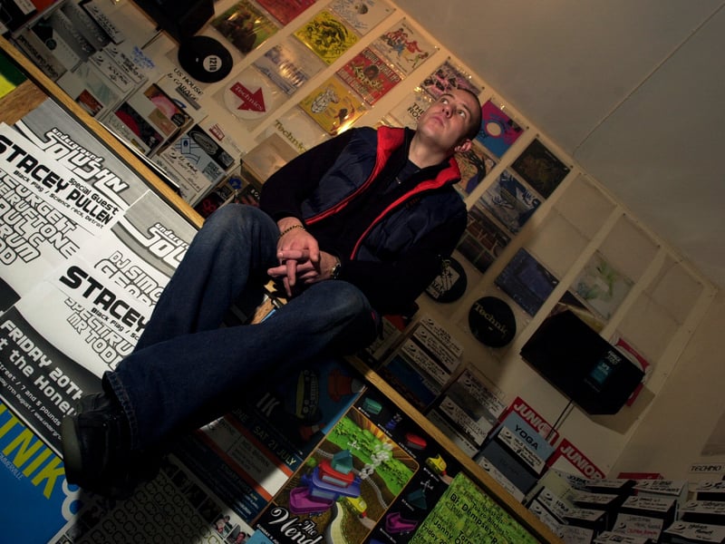 Marco Smith, owner of Bang nightclub, Edinburgh, in 2001