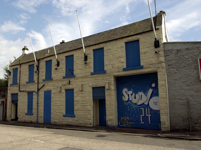 Studio 24 nightclub, Calton Road, Edinburgh, in 2001