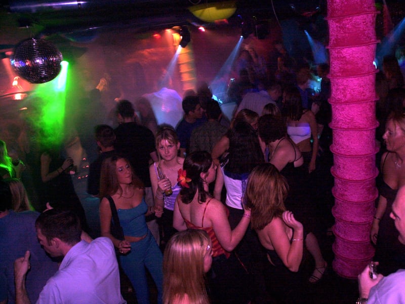 Mercado nightclub on Market Street, Edinburgh, in 2000
