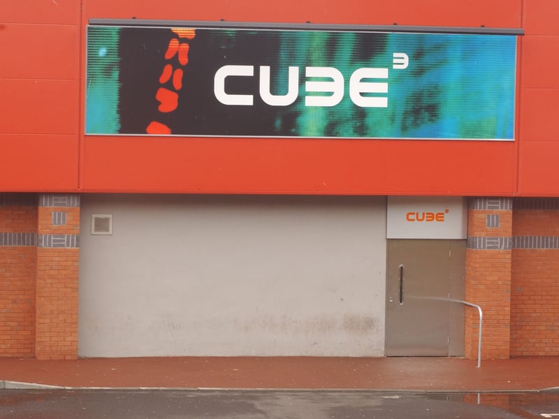 The Cube nightclub in Musselburgh, East Lothian, in 2002
