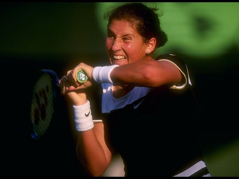 Representing both Yugoslavia and the USA during her career, Monica Seles won nine major singles titles - eight of them as a teenager. Her first Grand Slam title came at the age of just 16 at the French Open in 1990. The victim of an on-court knife attack by a crazed fan of Steffi Graf in 1993, she withdrew from tennis for over two years and, while she continued to win tournamnets on her eventual return to the sport, she never reached the heights previously scaled. She has an estimated fortune of $50 million.