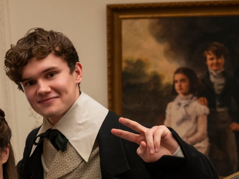 Will Tilston plays the youngest son of the Bridgerton family, and the second youngest overall, Gregory. Returning to the role for season four, the young actor’s only other on screen appearance was in Goodbye Christopher Robin, where he played a young Christopher Milne.