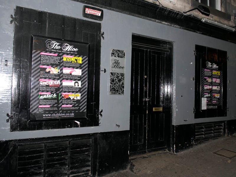 The Hive nightclub, on Niddry Street, Edinburgh, in 2008
