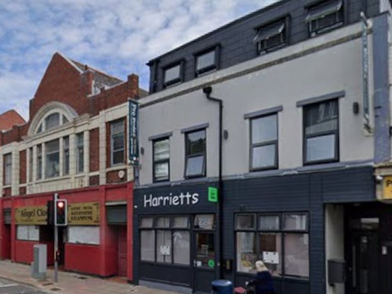 Harrietts on 224 Fratton Road received a rating of two on December 2. Its hygienic food handling and management of food safety was generally satisfactory. Its cleanliness and condition of facilities and building was rated as improvement necessary.