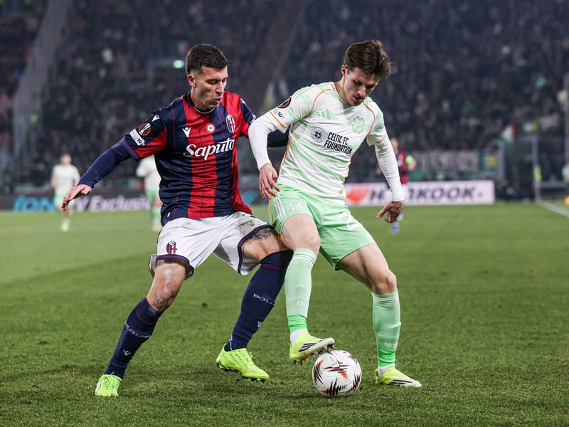The Irishman had scans on a calf strain he picked up during the Europa League match against Bologna last week and has missed the club's last two games. With no update on his fitness since last week, he is expected to miss the clash with Falkirk.