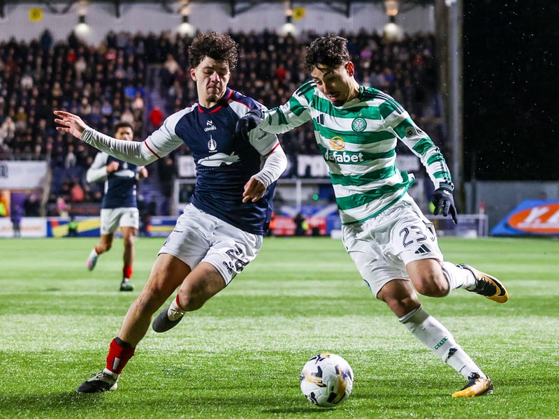 The 21-year-old loanee is a doubt for the game after missing last week's thumping victory over Hibs with an injury.