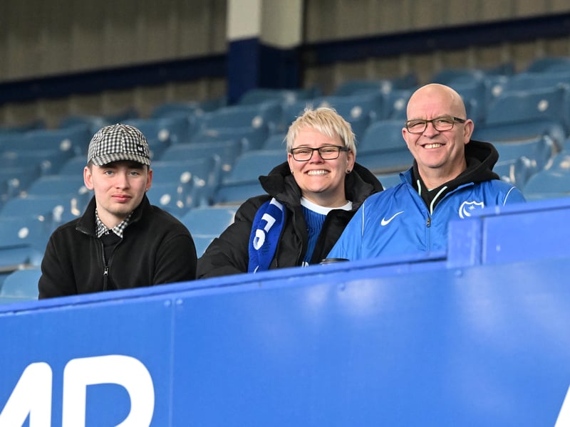 Pompey fans roared their team on to a big Championship win over West Brom.