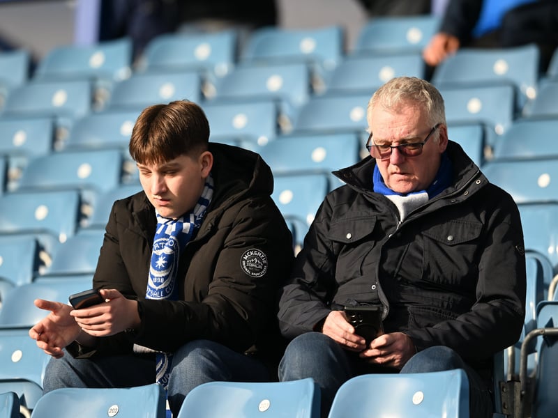 Pompey fans roared their team on to a big Championship win over West Brom.