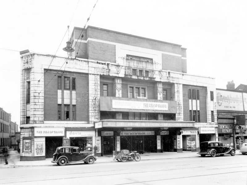 The Ritz Cinema on Vicar Lane pictured in May 1947. It opened in 1934 and changed its name to ABC in 1959.