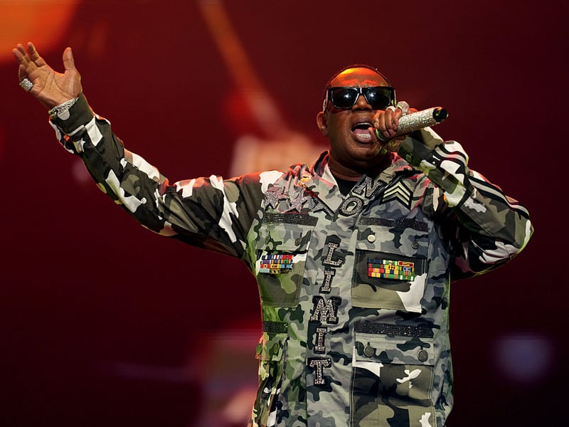 Less well known in the UK, Master P, is an American rapper, record producer, record executive, dancer, actor and entrepreneur. He founded the record label No Limit Records in 1991 and by the end of the decade was one of the most successful men in hiphop on the planet. He's worth around £200 million.