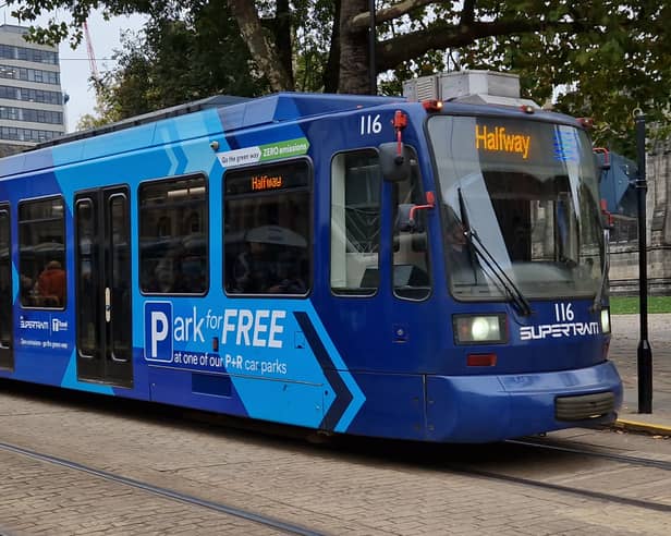 Works are to be carried out on Sheffield’s tram tracks during half term. .