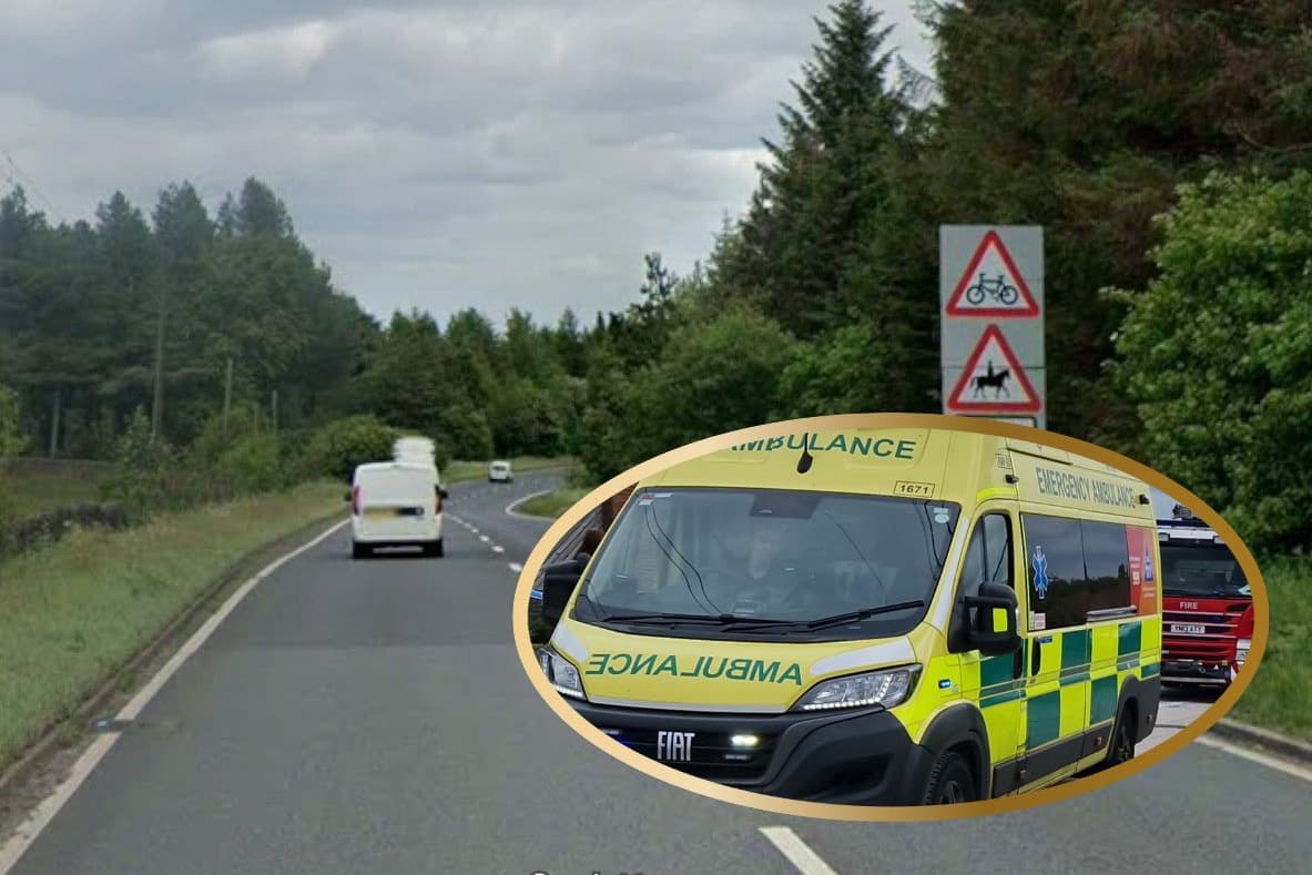 Woodhead Pass A628: Fünf Krankenwagen und sieben Verletzte nach schwerem ...