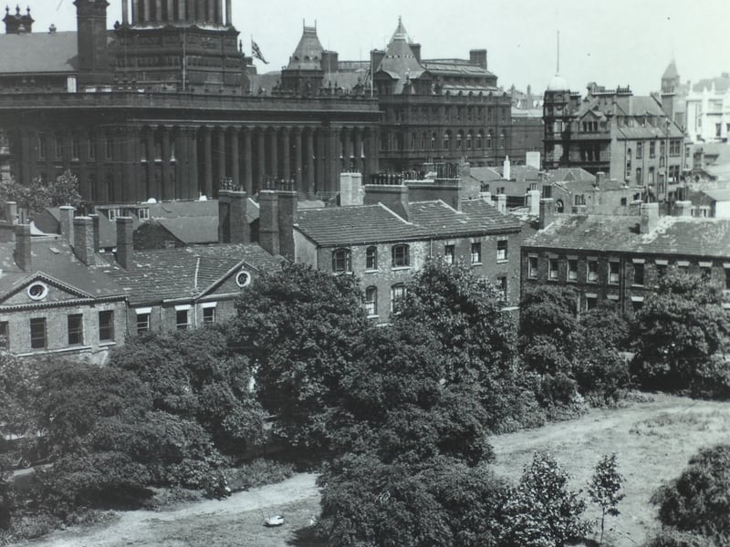 Park Square in July 1947.