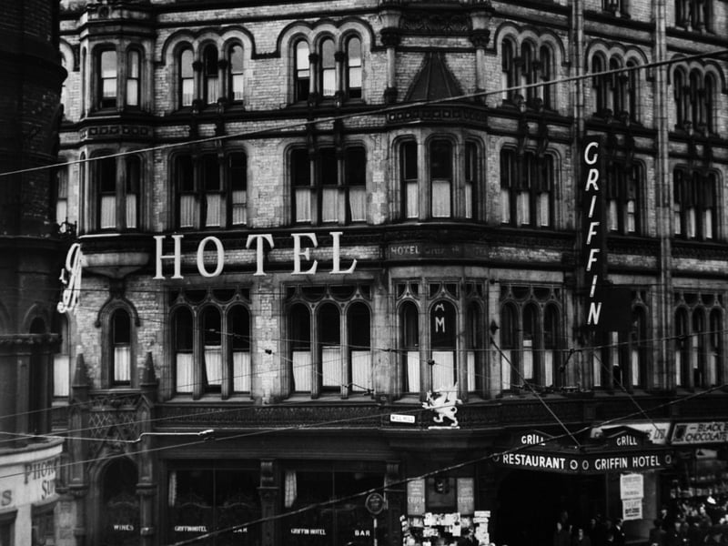 The Griffin Hotel pictured in July 1947.