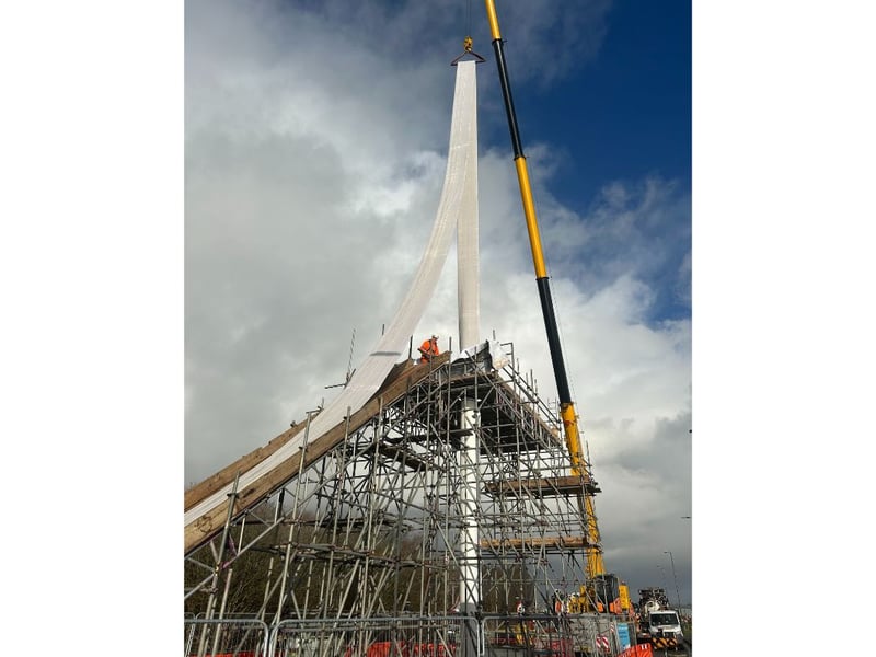 The works were expected to take eight weeks to complete.