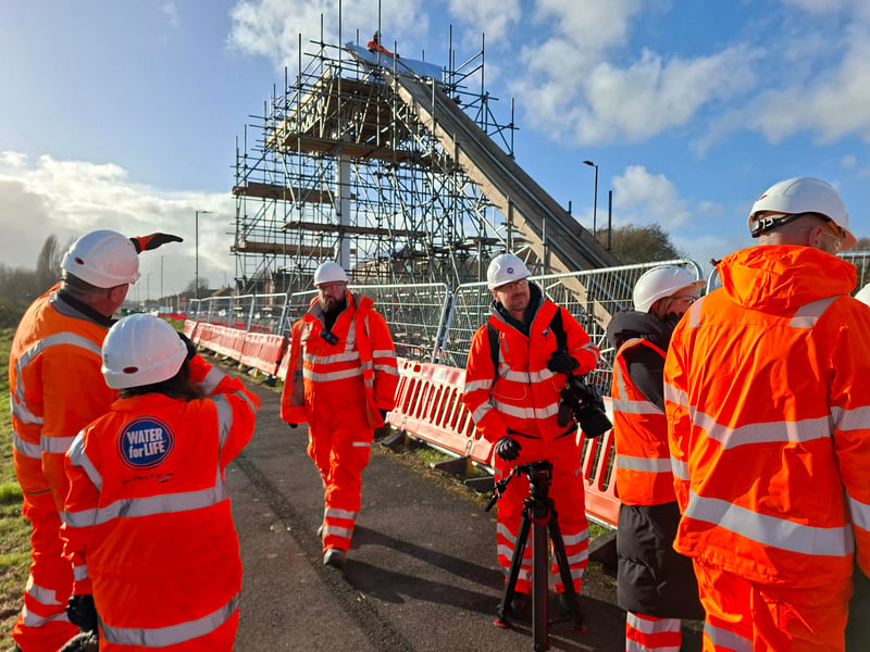 One month on from the Eastern Road closure, 1,649 metres of sewer pipe has been successfully lined.
