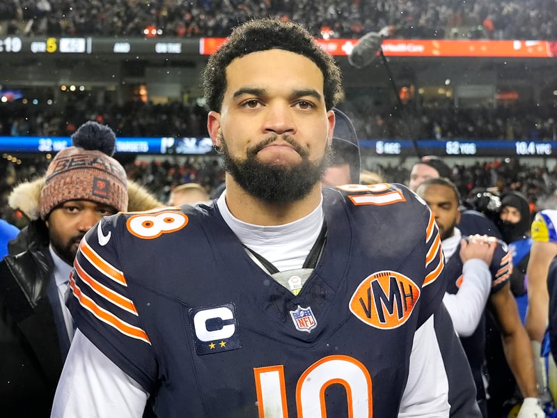 The Iceman threw 3,942 yards for the Bears this year. The number one overall draft pick in 2024, the 24-year-old is paid a yearly salary $9,871,515.