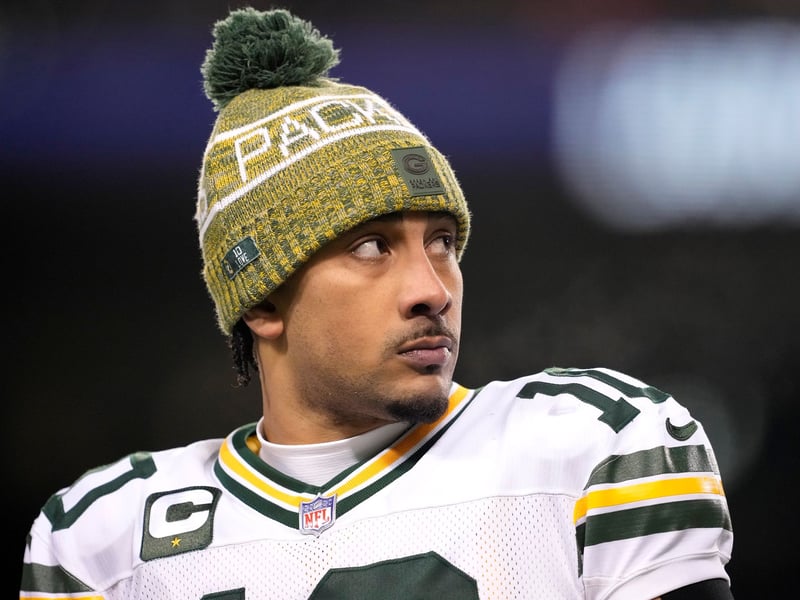 With a yearly salary of $55,000,000, the Packers quarterback is the joint second highest paid player in the NFL, alongside Lawrence, Allen, and Burrow.