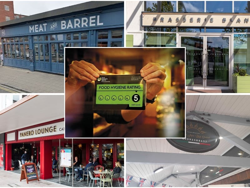 Here are 50 eateries who received a food hygiene rating of five in January. 