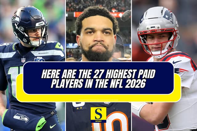 Here are the 27 highest paid players in the NFL 2026. Cr: Getty Images.